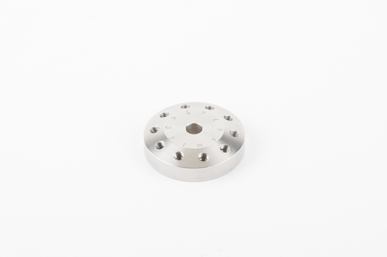 Machined sample part
